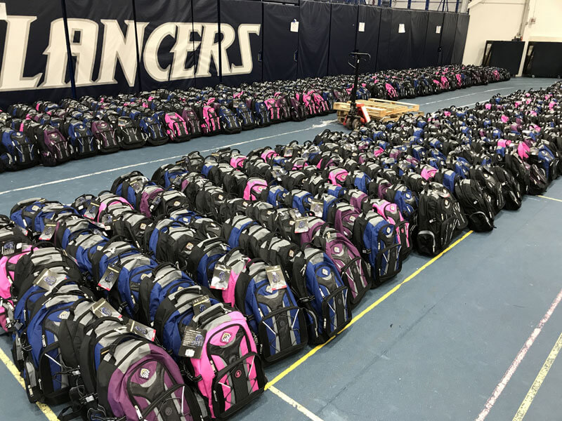 For The 10 Provided Backpacks