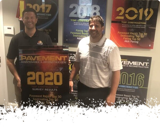2020 Pavement Award Ceremony - A & A Paving