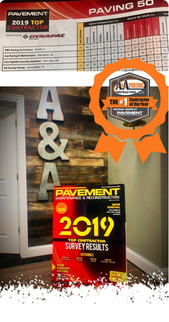 2019 Pavement Award Ceremony - A & A Paving