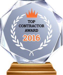 Award Top Contractor 2016 - A & A Paving