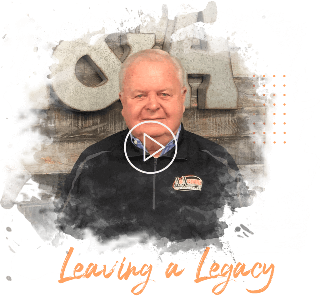 Bob Leaving a Legacy - A & A Paving